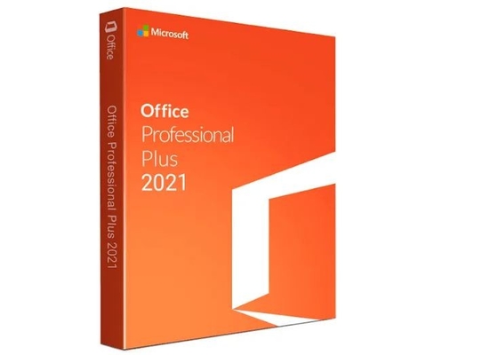 จัดส่งที่รวดเร็ว Office2021 รหัสคีย์ FPP ระดับมืออาชีพ Office 2021 Pro Plus คีย์การ์ด