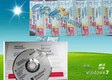 พีซีอัพเกรดคีย์ COA การเปิดใช้งาน Windows 7 Pro 32 บิต / 64 บิตฉลากระบบ COA