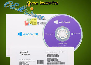 DVD Box Spanish Windows 10 Pro Oem Key การเปิดใช้งานทั่วโลก