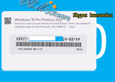กล่องขายปลีกของแท้ Windows 10 Pro Usb 3.0 100% ออนไลน์ Win 10 Pro Fpp Key