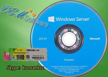 รหัสการเปิดใช้งานแพคเกจดีวีดี 64 บิตมาตรฐานอายุการใช้งาน Windows Server 2012 R2 มาตรฐาน