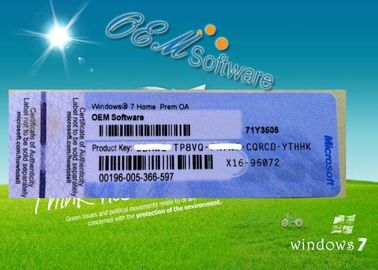 การเปิดใช้งานรหัสผลิตภัณฑ์ Coa Windows 7 Professional ออนไลน์ 64 บิต