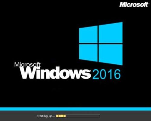 คีย์มาตรฐาน Windows Server 2016 ของกล่องดีวีดีดั้งเดิม