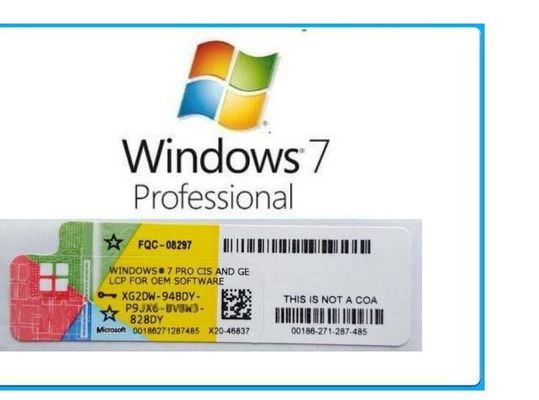 Original Home Premium Windows 7 Coa สติกเกอร์ X16 สีน้ำเงิน