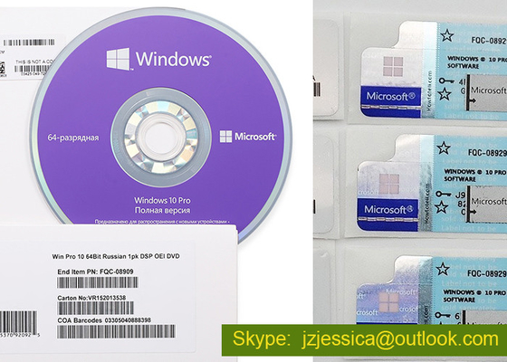 การเปิดใช้งานทั่วโลกของแท้การเปิดใช้งานรหัสผลิตภัณฑ์ Windows 10 Pro PC แบบออนไลน์