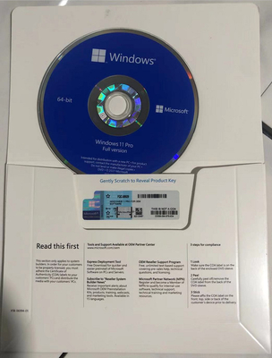รหัสเปิดใช้งาน Microsoft Windows 11 พร้อมโฮโลแกรม Coa Sticker