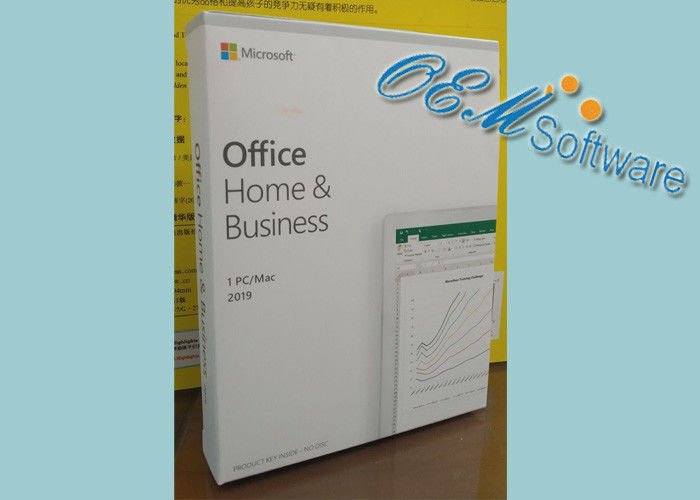 ใช้งาน Microsoft Office บ้านและธุรกิจระดับโลก 2019 Fpp คีย์การ์ด PKC