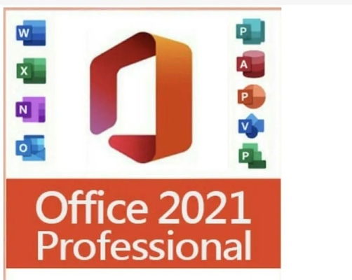 รหัสผลิตภัณฑ์ Microsoft Office 2021 Pro Plus ดั้งเดิม 5Pc สำหรับพีซี