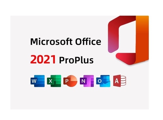 คีย์การ์ดออนไลน์ Office 2021 Professional Plus ของแท้ รหัสผลิตภัณฑ์ Office 2021