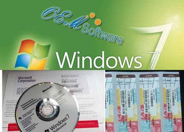 รหัสเปิดใช้งานกุญแจดิจิตอลของแท้ Windows 7 Home Premium รองรับ Blu Ray Disc