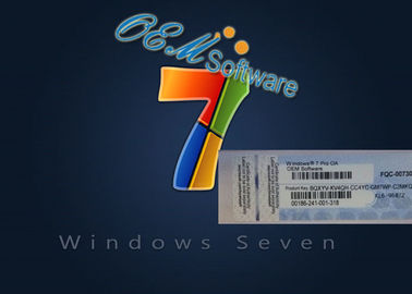 ความปลอดภัย Windows 7 Professional 64 บิต Oem Key Sealed Pack No Area Limited