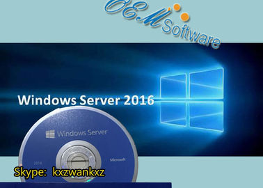 Win Server 2016 Std Oem Pack ปิดผนึกกล่องดีวีดี Windows Server 2016 Standard Key