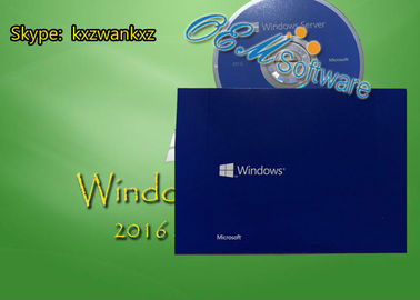 DVD Pack สติ๊กเกอร์เปิดใช้งานมาตรฐาน Oem Pack แบบออนไลน์ของ Windows Server 2016 การเปิดใช้งานออนไลน์