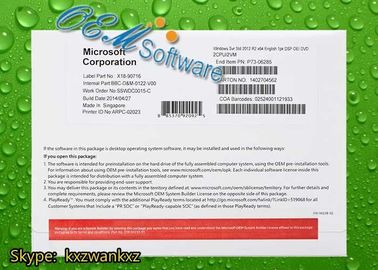 ระบบปฏิบัติการ Oem Std มาตรฐาน Windows Server 2012 R2 เวอร์ชันภาษาอังกฤษ