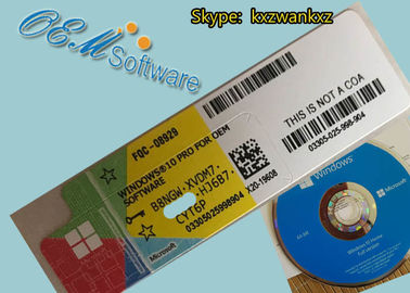 Digital Key Pc Laptop Retail รับรางวัล Home Coa Sticker 10 ชิ้น