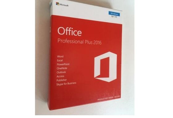 คีย์การขายปลีกของ Office 2016 PKC 2Pc Office 2021 Pro plus Plus ดั้งเดิม