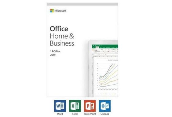 รหัสผลิตภัณฑ์ DVD Windows Office 2019 2019 Home Business Bind Key