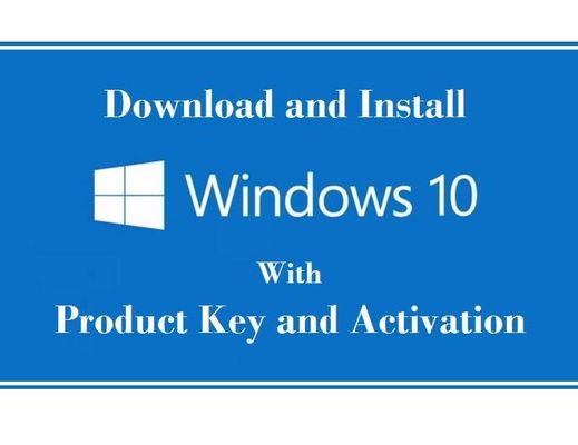 สติ๊กเกอร์ Coa รหัสเปิดใช้งาน Microsoft Windows 10 Pro ของแท้