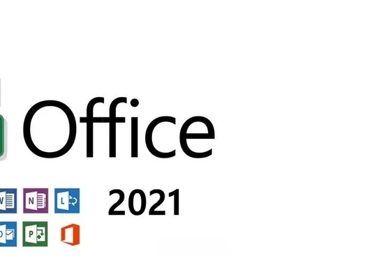 DVD คีย์การ์ดการเปิดใช้งาน Pro Plus MS Office 2021 สำหรับพีซี