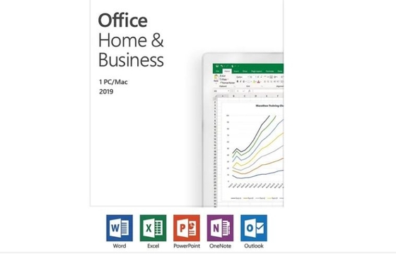 Desktop Office 2019 H&amp;B สำหรับพีซี Fpp MS Office 2019 รหัสเปิดใช้งานธุรกิจที่บ้าน